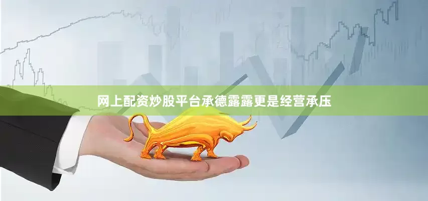网上配资炒股平台承德露露更是经营承压